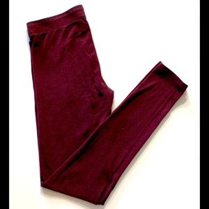 Maroon Leggings • Garage • S/P